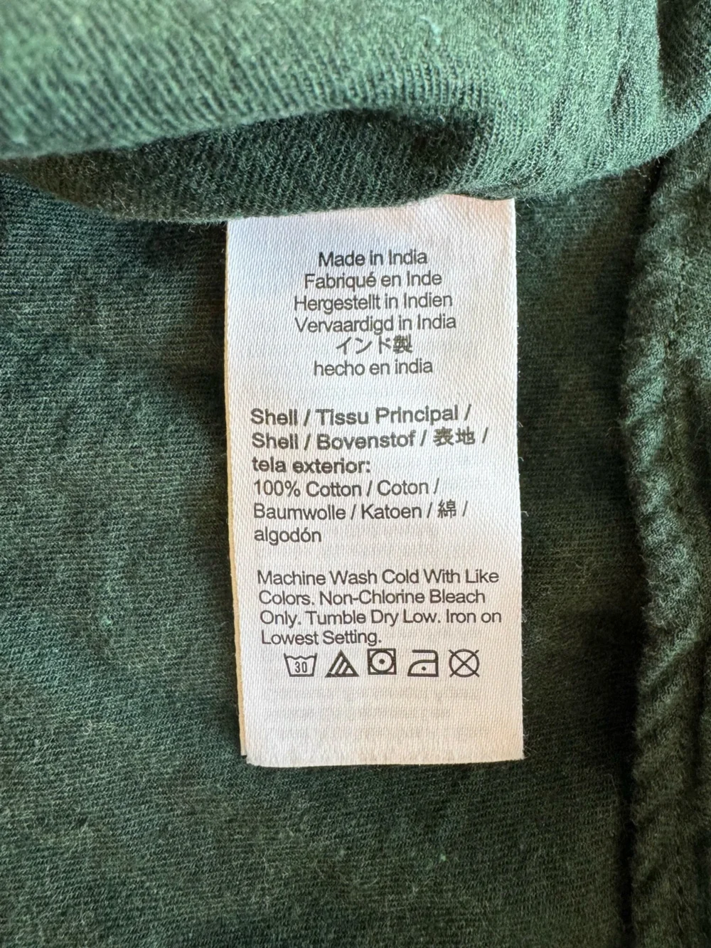 J. Crew 100% Cotton Brushed Twill Button-Down Shirt in Forest Green